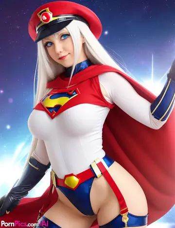 AI-Generated Busty Woman Strips and Poses Nude