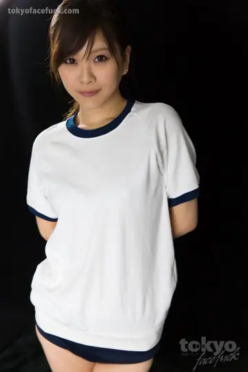 Mio Arisaka – Asian Brunette in Panties Gives a Deepthroat Blowjob