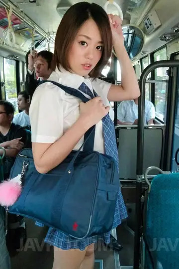 Arisa Suzuki – Japanese Woman Gives Blowjobs and Takes Anal on a Public Bus