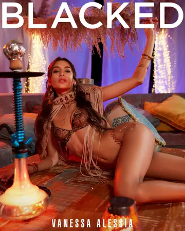 Vanessa Alessia – Tattooed Brunette Has Interracial Sex with a Black Man at a Hotel
