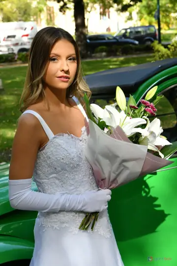 Rebecca Volpetti – Italian Bride in a Dress Takes Anal and Cum in Mouth