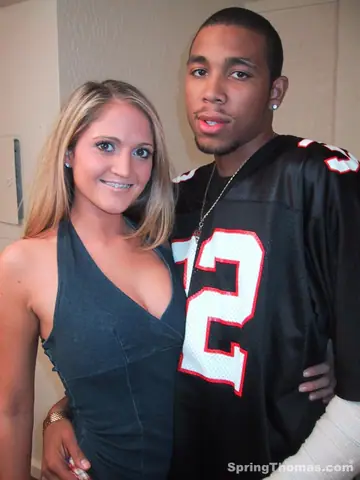 Spring Thomas – Busty Blonde MILF Takes Interracial Cock and Cumshot