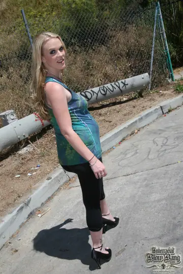 Hooks – Pregnant Blonde with Big Tits Takes BBC in a Group Session
