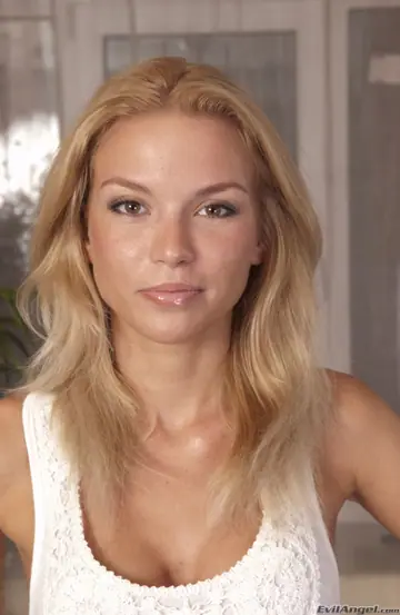 Tanned Russian Blonde in Panties and Heels Takes Anal Doggy
