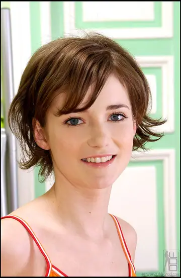 Amy Shine – Short-Haired Brunette in Socks Sucks Cock and Takes Anal