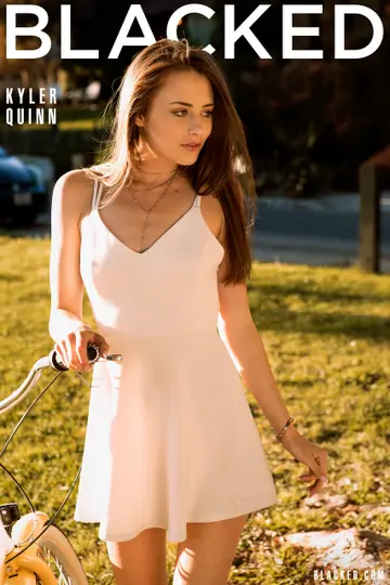 Kyler Quinn – Slim Brunette in a Dress Sucks BBC and Takes a Creampie