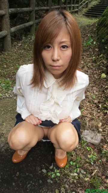 Chihiro Akino – Japanese Woman Gets Fucked Outdoors and Takes a Creampie