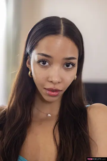 Lia Lin – Slim Brunette Strips Out of Her Lingerie and Shorts to Spread Her Pussy