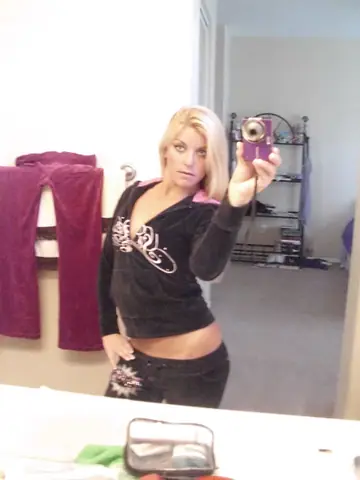 European Blonde Snaps Selfies Spreading Her Shaved Pussy