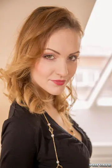Belle Claire – Tall Czech Blonde Strips, Gives a Blowjob and Takes Anal