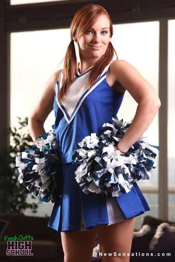 Dani Jensen – Redhead in Uniform Fucks Doggy Style and Takes Cum on Her Tits