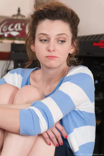 Emma Evins – Brunette with Natural Tits Toys Her Pussy in a Skirt