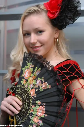 Lovely Anne – Blonde Strips Out of Her Dress to Reveal Her Natural Tits