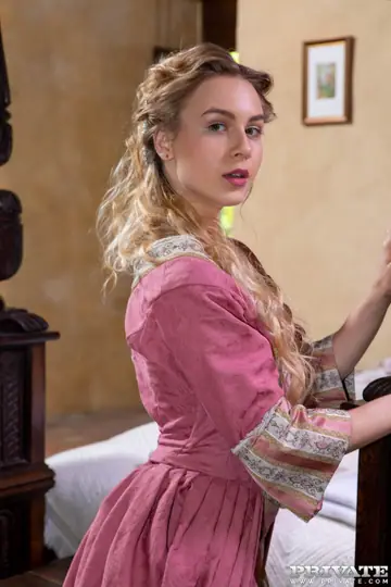 Cherry Kiss – Two Small-Titted European Blondes in Cosplay Share a Threesome