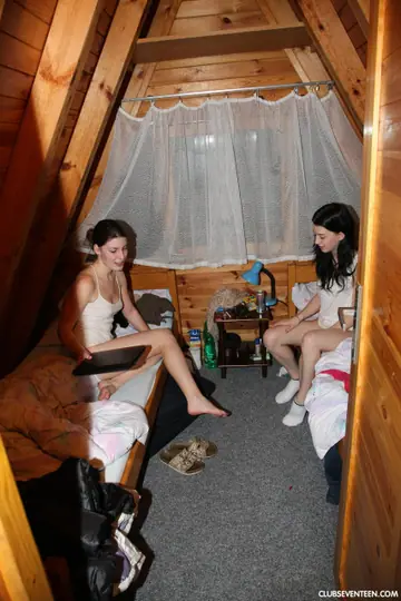 Lilly P – Blonde Lesbians in Socks Finger and Lick in the Bathroom
