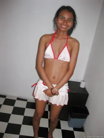 Slim Thai Babe Takes Anal and a Creampie in the Bathroom