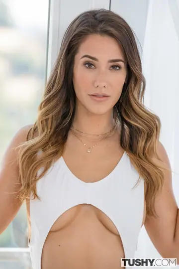 Eva Lovia – Petite Asian Brunette in a Bikini Sucks Cock, Takes Anal for a Facial