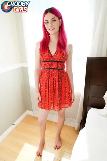 Petite Trans Woman Toys Her Ass Deep with a Dildo