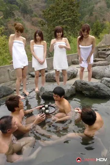Hikaru Ayami – Japanese Woman Masturbates Before Poolside Group Sex