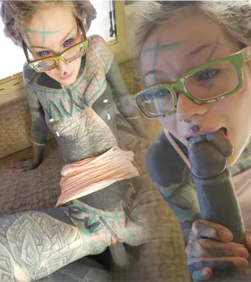 Anuskatzz – European Brunette in Glasses Takes Anal and Gets a Facial on Her Specs
