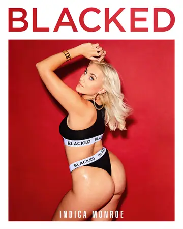 Indica Monroe – Thick Blonde in Lingerie Takes BBC Creampie Doggy Style