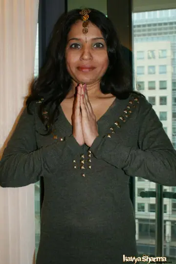 Kavya Sharma – Brunette Asian MILF Strips Out of Her Lingerie and Panties, Keeps Boots On