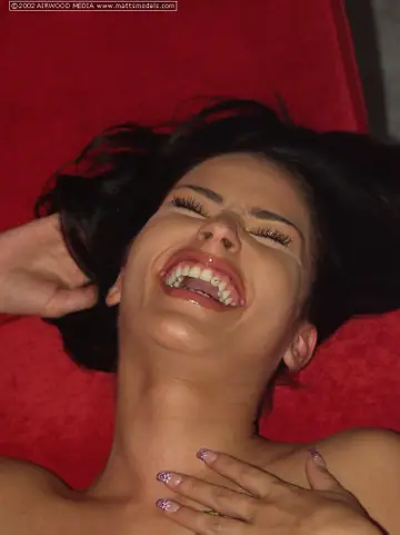 Tall Latina Brunette Smokes and Spreads in the Office