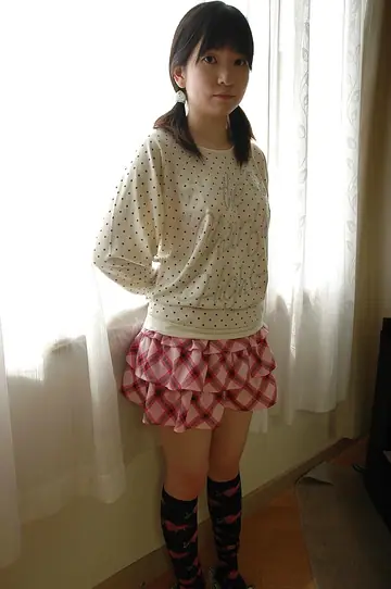 Japanese Woman Strips Out of Her Panties and Socks
