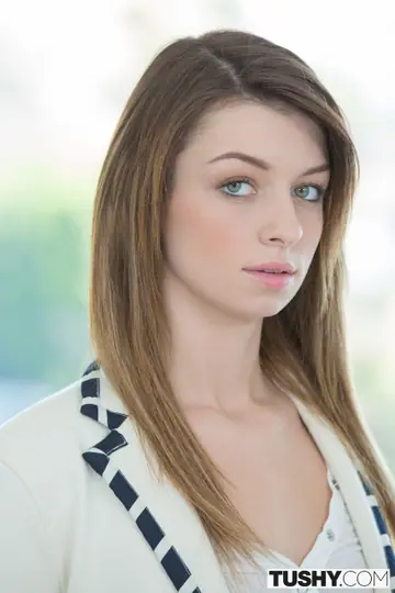 Naveen Ora – Tall Skinny Brunette in Stockings Takes Anal Doggy Style