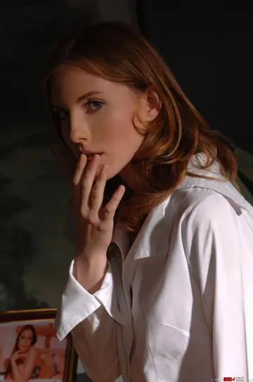 Lolly Cat – Busty Redhead in Leather Uniform Gets Lezdom Anal Toying