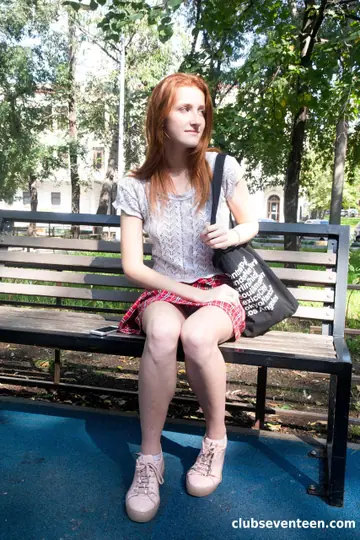 Foxy Lee – Slim European Redhead Sucks Her Partner's Cock and Takes It Up the Ass