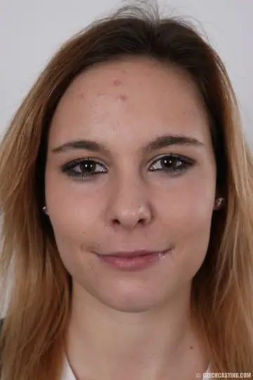 Czech Amateur Blonde in Lingerie Reveals Her Big Nipples