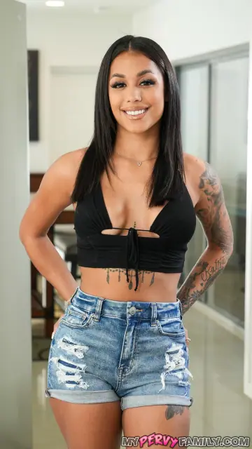 Crystal Rush – Latina MILFs in Jeans Share a Plumber's Big Cock in a Threesome