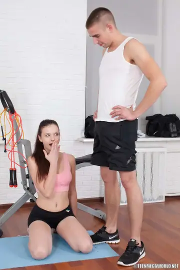 Margarita C – Woman with Small Tits Takes Anal Sex and a Facial Cumshot in the Gym