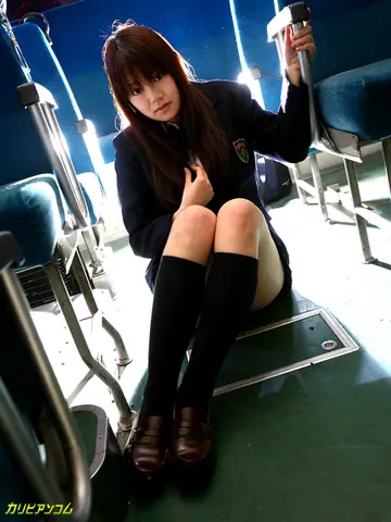 Yayoi Yoshino – Japanese Babe in a Bikini Gets Bondage Fucked on a Bus