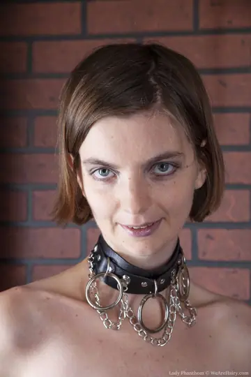 Lady Phanthom – Tall Slim Brunette Strips Out of Her Corset and Panties