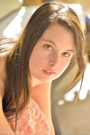 Aeris – Petite Brunette Undresses and Spreads Her Pussy Wide