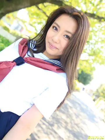 Mei Matsumoto – Japanese Brunette with Big Natural Tits Takes a Creampie Outdoors