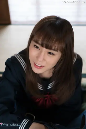 Yuzu Kitagawa – Japanese Brunette Removes Her Stockings for a Footjob and Cumshot