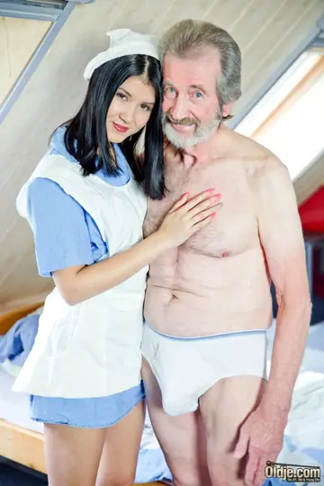Lady Dee – Tall Czech MILF in Nurse Uniform Sucks Cock and Takes Anal Creampie