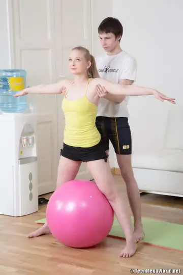 Inga Zolva – European PAWG Blonde Sucks and Fucks Her Yoga Instructor