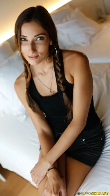 Clea Gaultier – French Babe with Pigtails Gets Fucked Doggy Style POV
