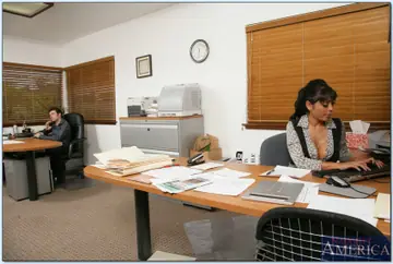Priya Anjali Rai – Indian MILF with Enhanced Tits Takes Anal and Cowgirl in the Office