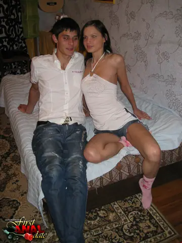 Slim European Takes Anal Cowgirl and Doggy Style