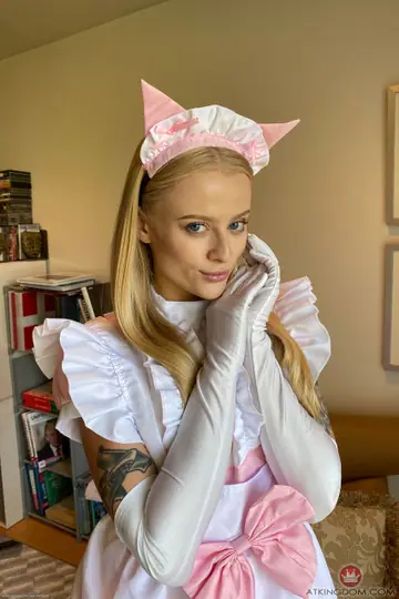 Paris White – Petite French Blonde Spreads Her Asshole for the Camera