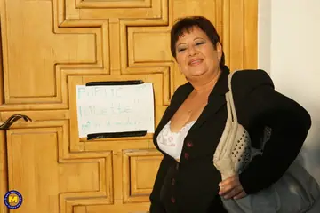 Mariette – Thick Brunette MILF Sucks Cock and Gets Fucked Doggy in a Public Toilet
