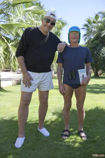 Julie Skyhigh – Brunette in a Bikini Jerks a Guy Outdoors