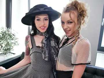 Anna De Ville – Skinny Redhead Takes Anal in Group Cowgirl Session