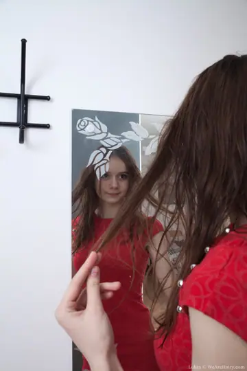 Eiby Shine – Thick Brunette Strips Out of Her Panties and Spreads Her Hairy Pussy in Heels