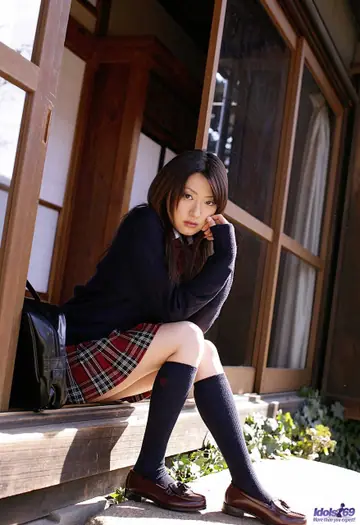 Misa Shinozaki – Thick Japanese Brunette in a Thong Pleasures Herself with a Dildo
